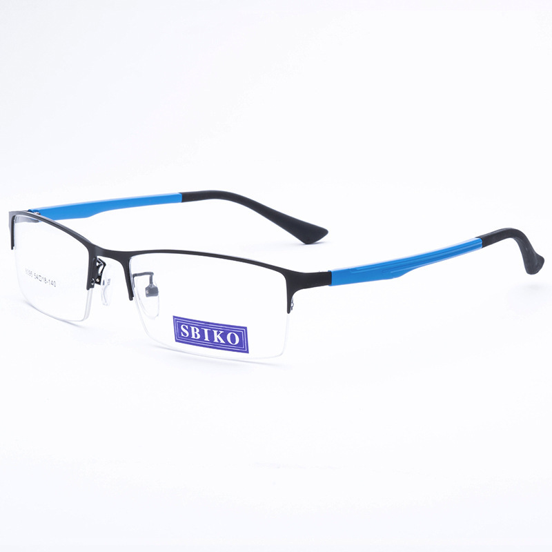 Fashionable good quality hot sale metal front TR90 temple optical frames for women men