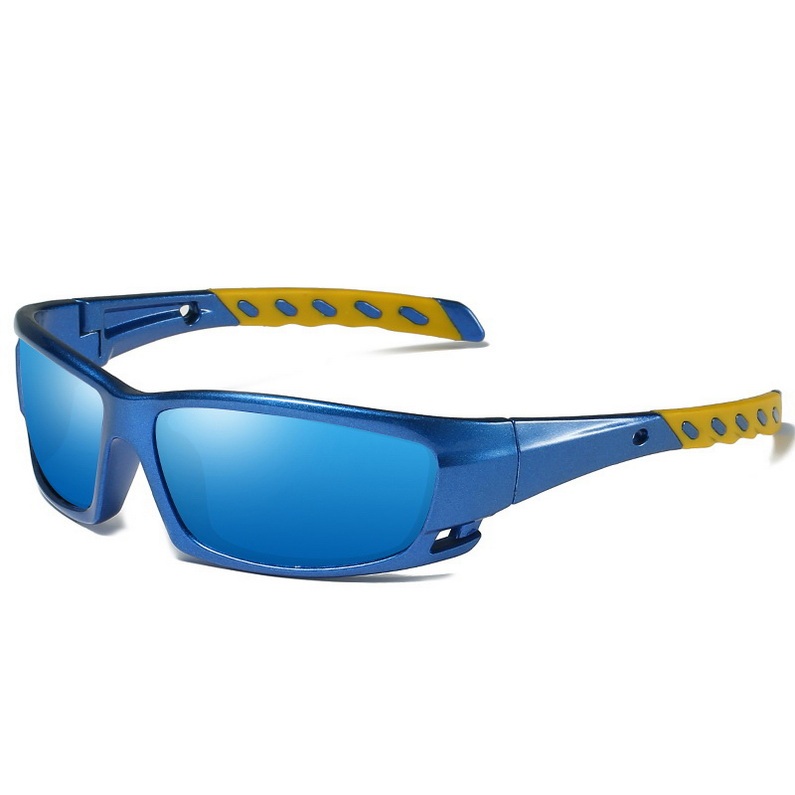 Fashionable new european and american outdoor safety plastic optical frame sports sunglasses