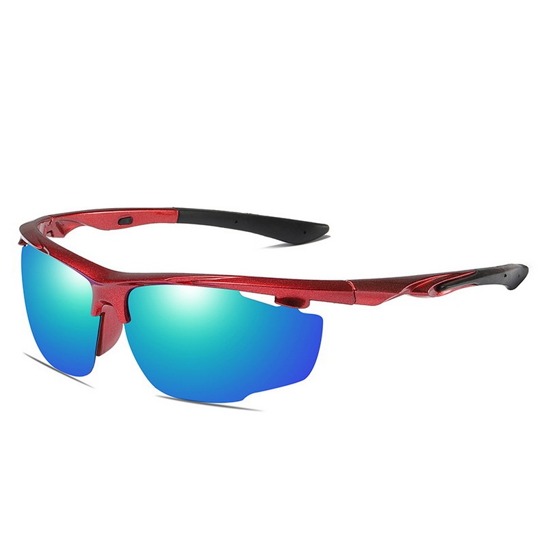 Male and female fashion best price cycling sports eyewear black frame sunglasses