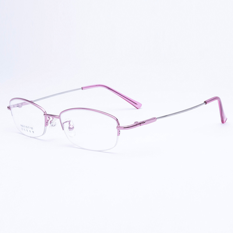 Memory metal temple high quality various spectacle frames metal optical spectacle frame