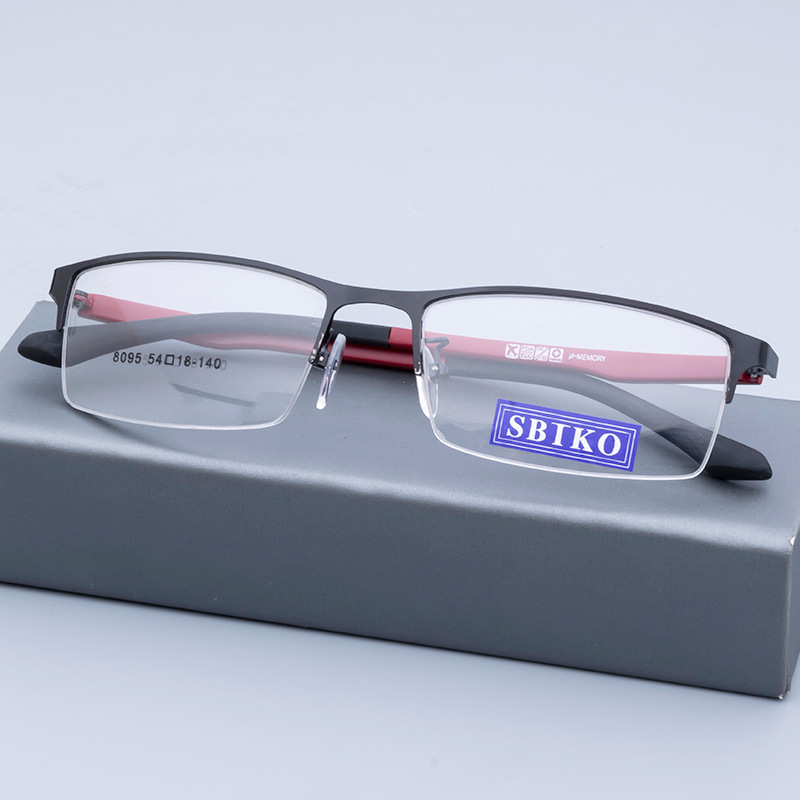 Fashionable good quality hot sale metal front TR90 temple optical frames for women men