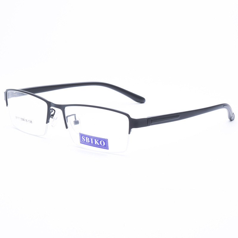 Top quality new design fashion  rectangle metal front TR90 temple optical frames