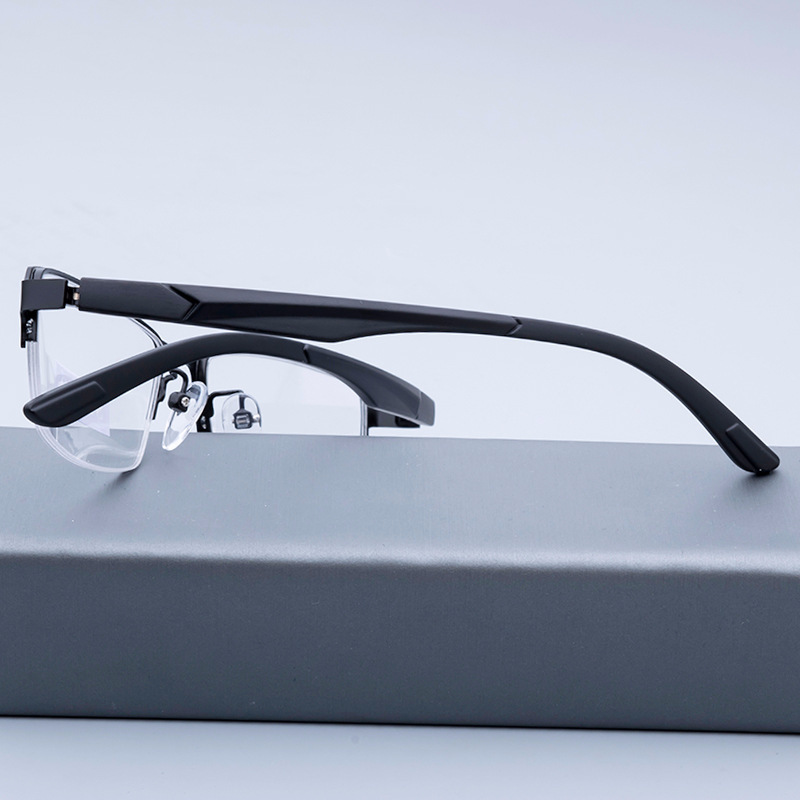 2022 new style metal front TR90 optical glasses frame rectangular frame wholesale eyewear