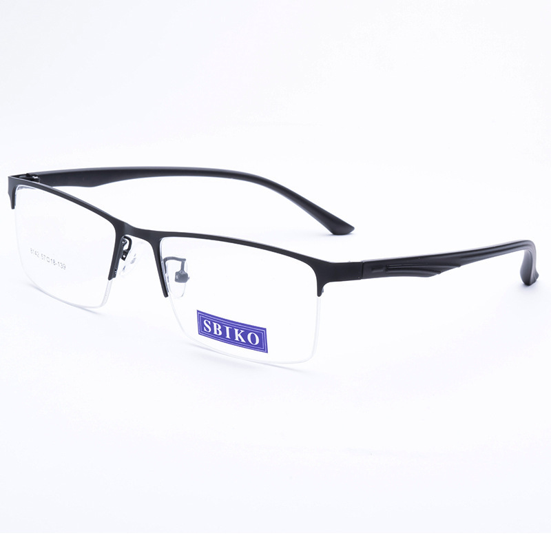Newest stylish fashion vintage eyeglasses metal optical frame fashion half frame eyewear frame