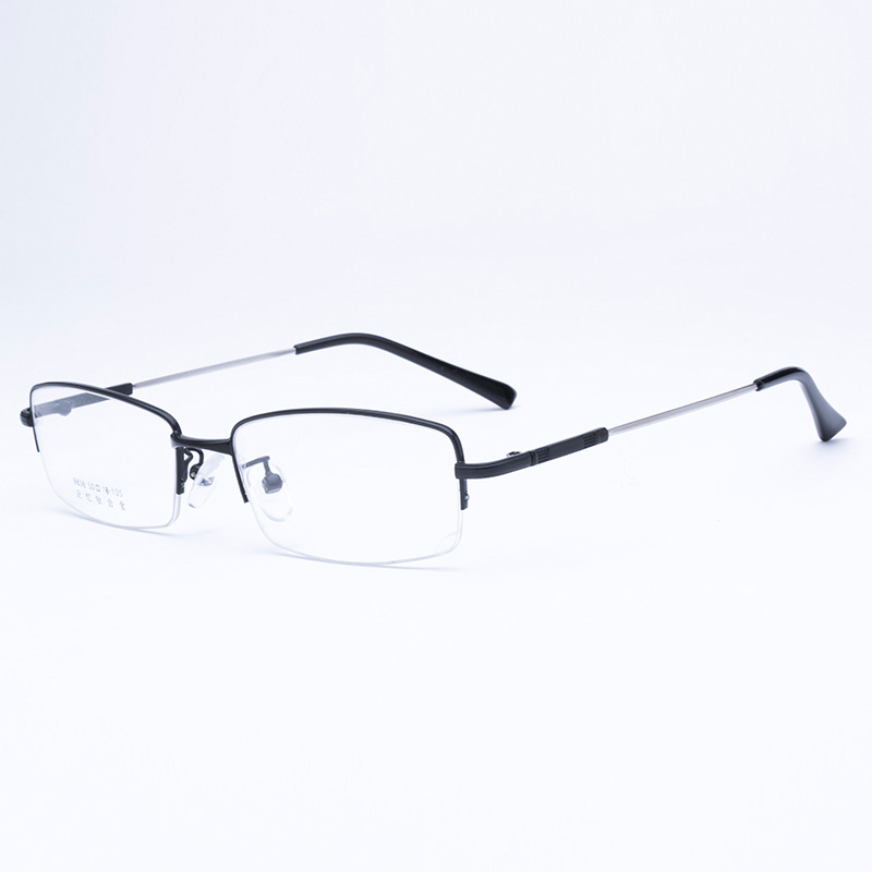 Vintage memory metal eyeglasses optical frames marco de los lentes for men optical glasses