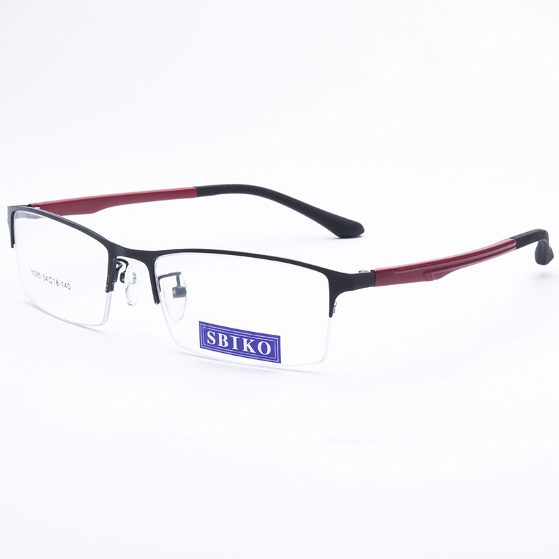 Fashionable good quality hot sale metal front TR90 temple optical frames for women men