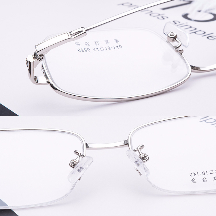 Luxury hot selling new design memory metal optical frames for women and men