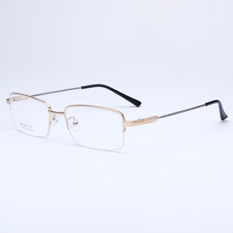 Custom logo fashion new product  marco de los lentes rimless frames eyeglasses optical glasses