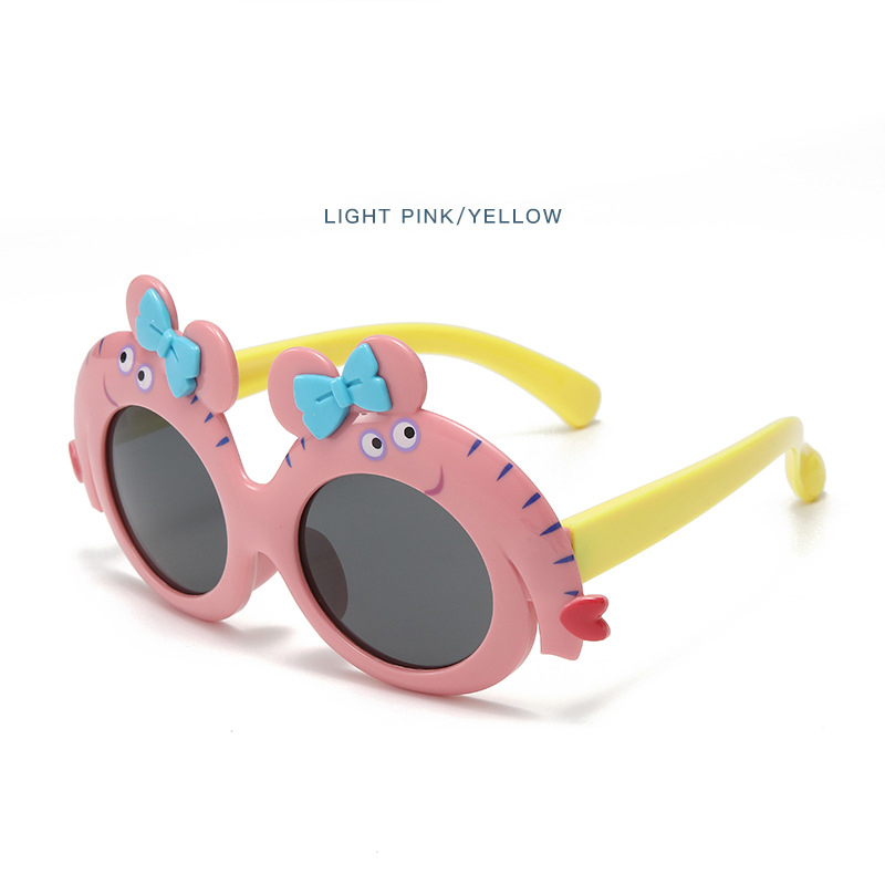 New UV protective sunglasses cute baby sunglasses cartoon wind elephant girl sunglasses wholesale