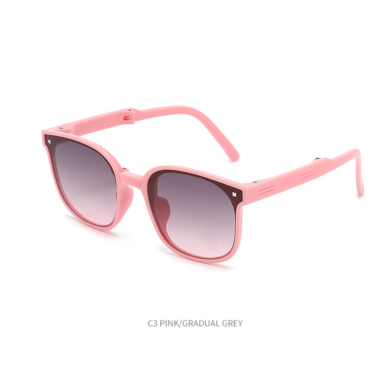 Foldable sunglasses for children Sun protection glasses for children travel eye protection against outside sunglasses