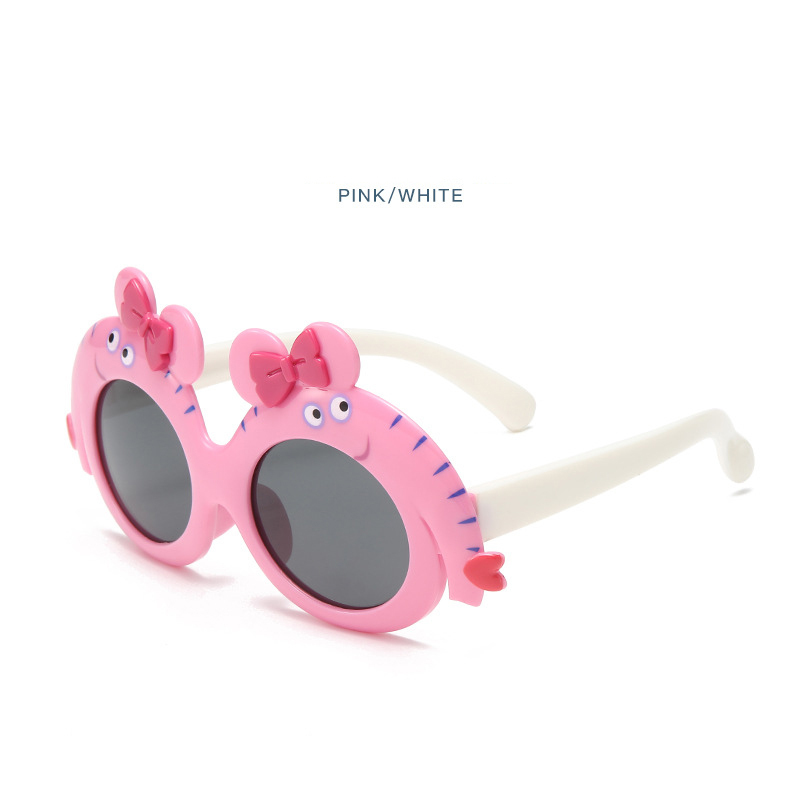 New UV protective sunglasses cute baby sunglasses cartoon wind elephant girl sunglasses wholesale