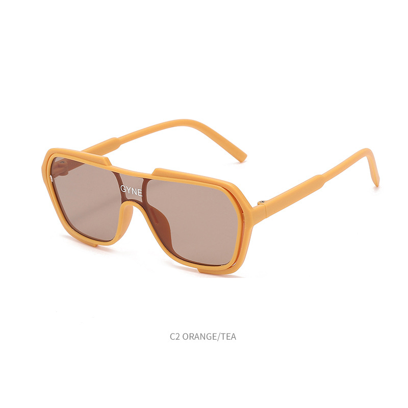 New children fashion wear sunglasses travel sunshade sunglasses super cool frame sunscreen glasses