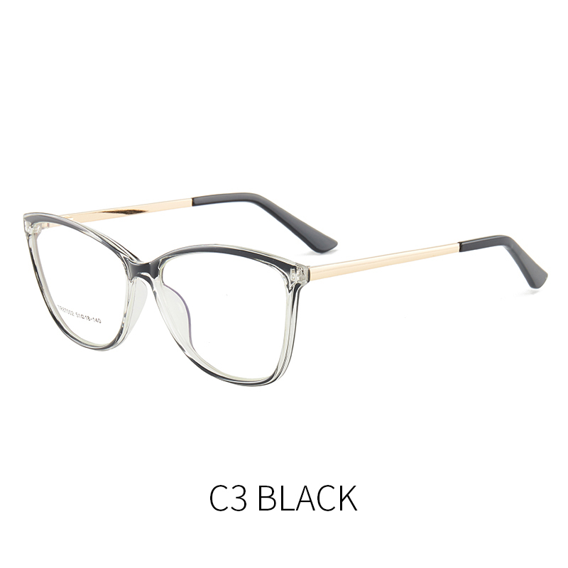 Gradient Color Computer  TR90 Frame anti blue light glasses blocking For Women Cat Eye eyeglasses frames