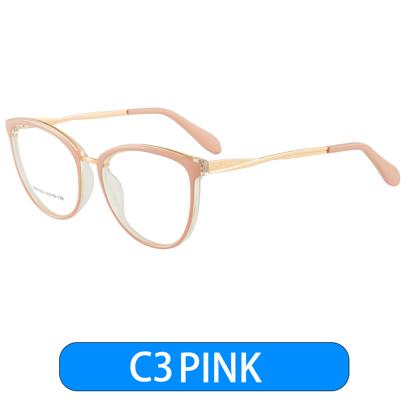 2023 TR87005 anti blue computer hot sale women optical frame trendy blue light blocking glasses optics eyeglasses frames