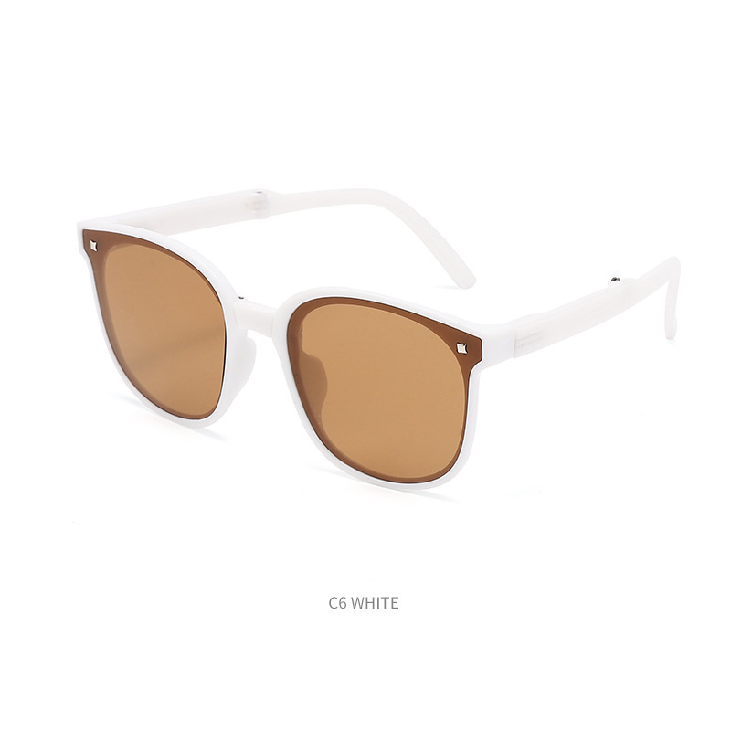 Children's folding sunglasses Summer travel baby super cool glasses Fashion easy storage sunglasses kids sunglasses wholesale