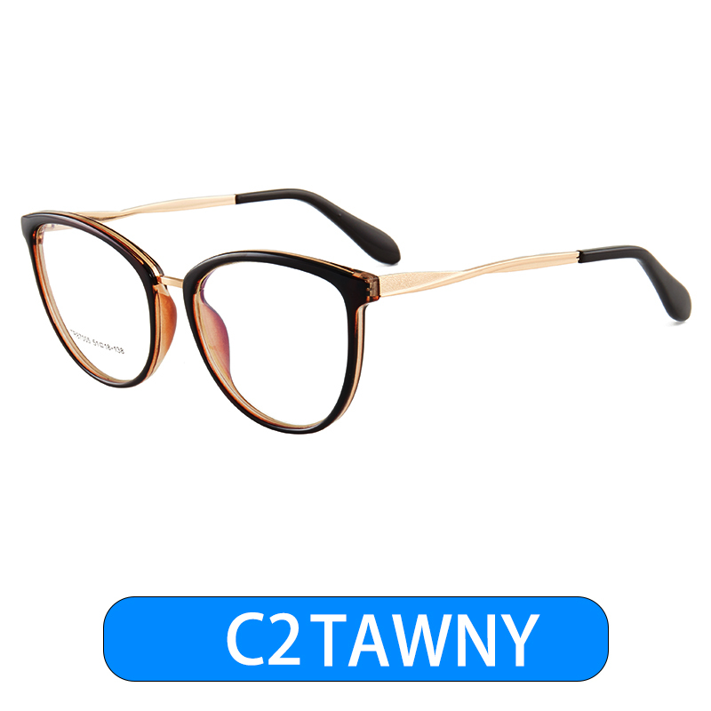 2023 TR87005 anti blue computer hot sale women optical frame trendy blue light blocking glasses optics eyeglasses frames