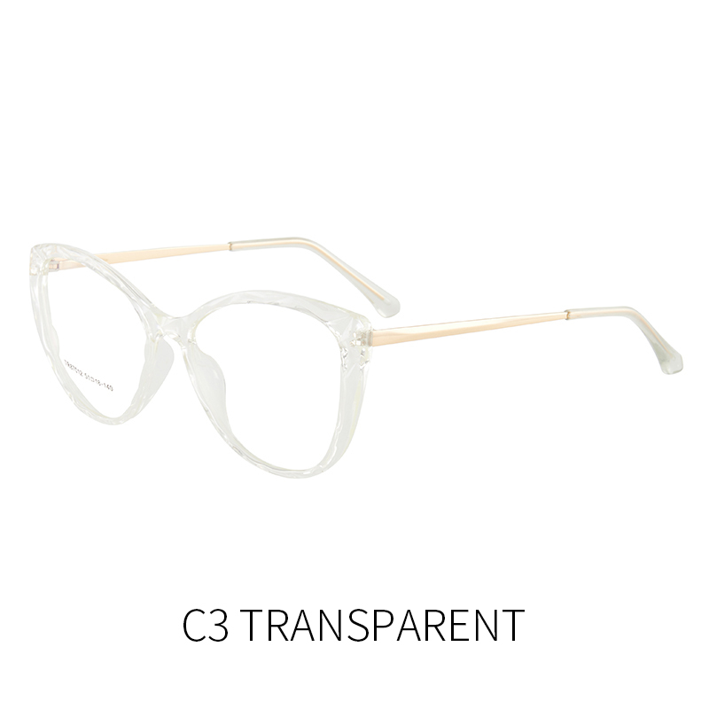 DL Glasses Cat eye fashion new arrival anti blue light  glasses frame wholesale woman TR87012 optical eyeglasses