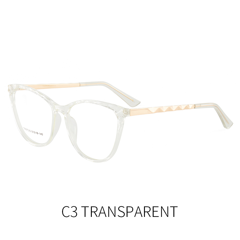 Multi Style Fashion Anti Blue Light Blocking Glasses Women Men TR90 87010 Round Optical Frame Cat Eye Eyeglasses Frames