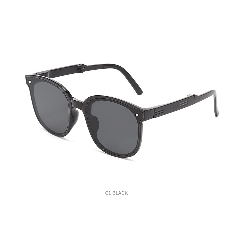 Children's folding sunglasses Summer travel baby super cool glasses Fashion easy storage sunglasses kids sunglasses wholesale