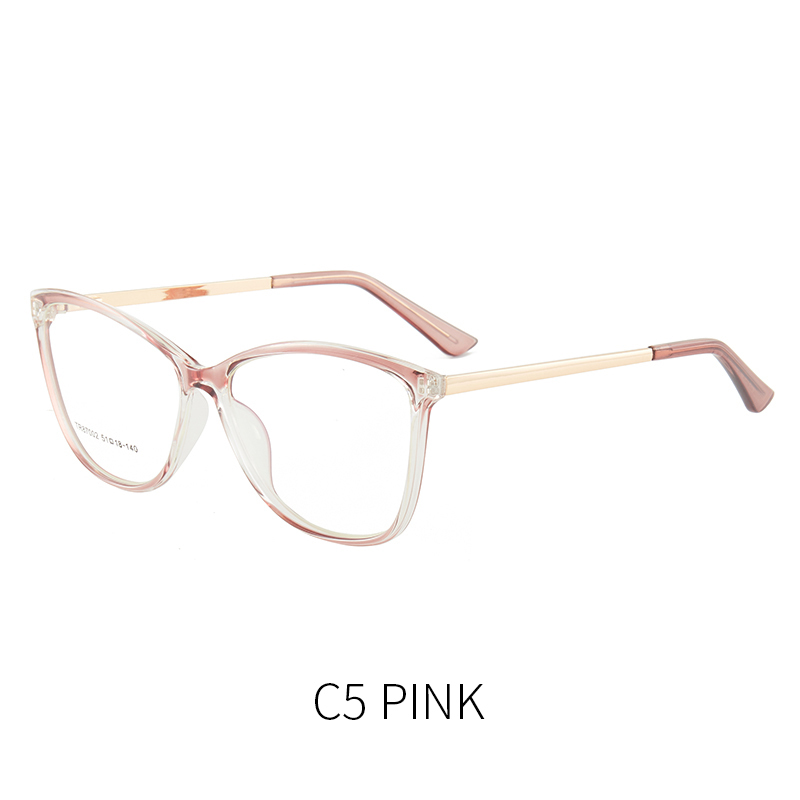 Gradient Color Computer  TR90 Frame anti blue light glasses blocking For Women Cat Eye eyeglasses frames