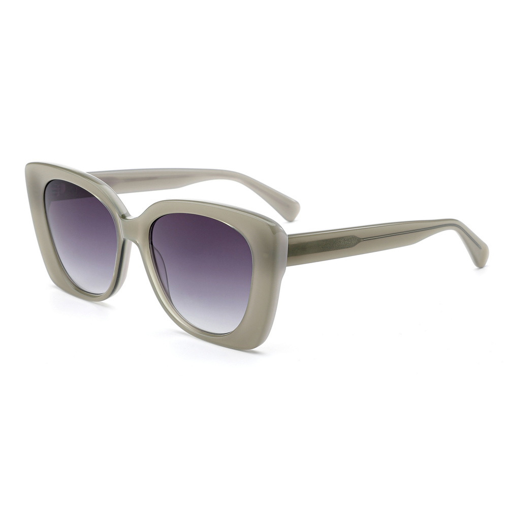 G2067 New Arrival OEM High Quality Hot Sale Acetate Frame Fashion Sunglasses PC lens UV400