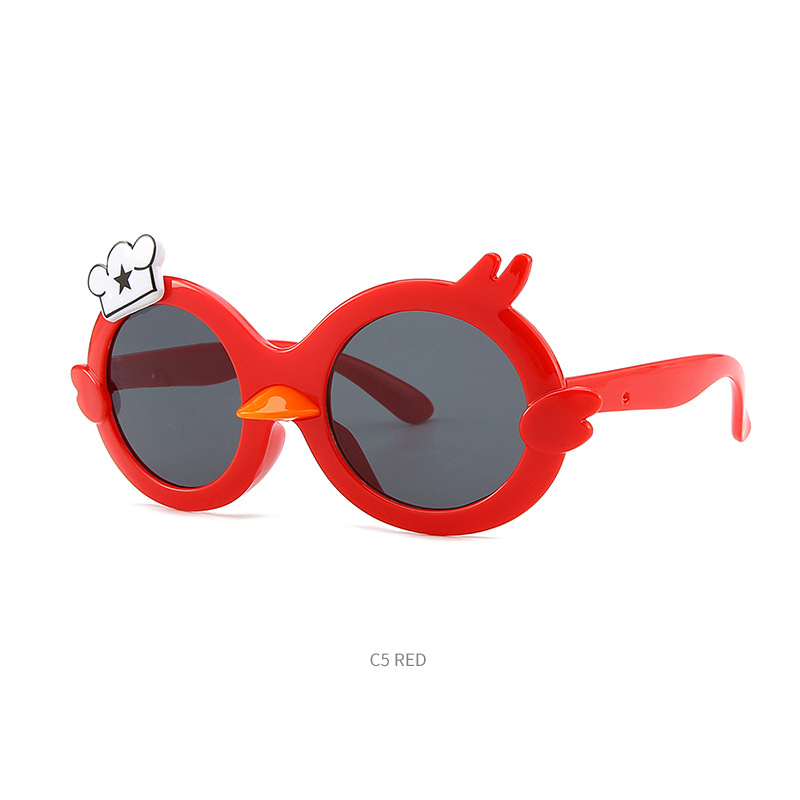 Duck-shaped sunglasses for kids Girls UV protection for boys Sun protection sunglasses for kids Fashion fashion sunglasses