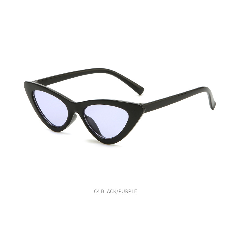 Fashion children's cartoon cat eye sunglasses candy color cute children's glasses UV protection baby sunglasses wholesale