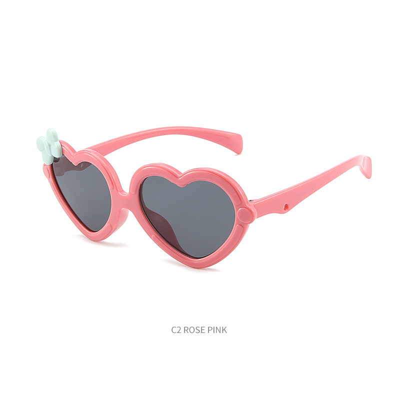 Fashion children's sunglasses girls boys UV protection sun protection love sunglasses manufacturers wholesale glasses