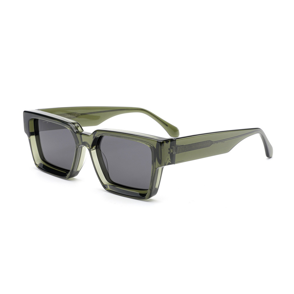 G2071 New Arrival OEM High Quality Hot Sale Acetate Frame Fashion Sunglasses PC lens UV400