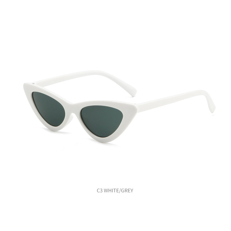Fashion children's cartoon cat eye sunglasses candy color cute children's glasses UV protection baby sunglasses wholesale
