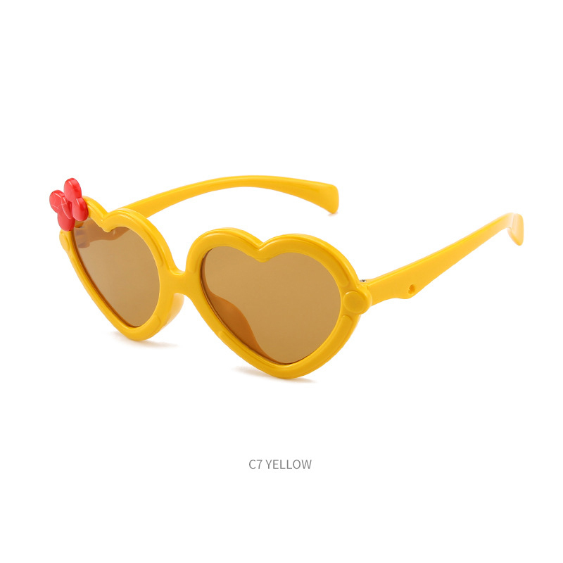 Fashion children's sunglasses girls boys UV protection sun protection love sunglasses manufacturers wholesale glasses