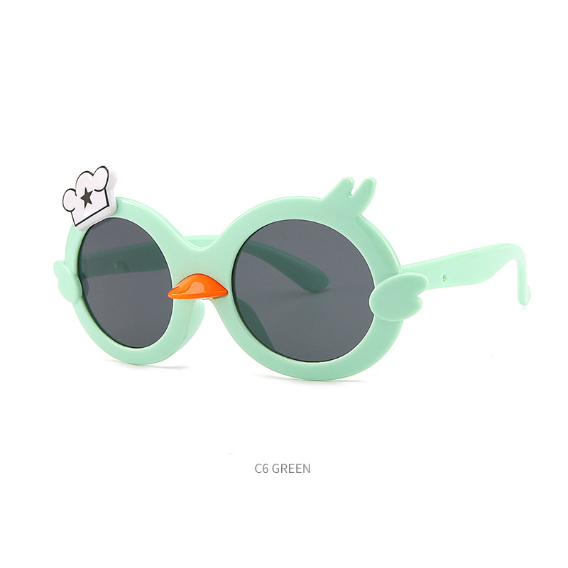 Duck-shaped sunglasses for kids Girls UV protection for boys Sun protection sunglasses for kids Fashion fashion sunglasses