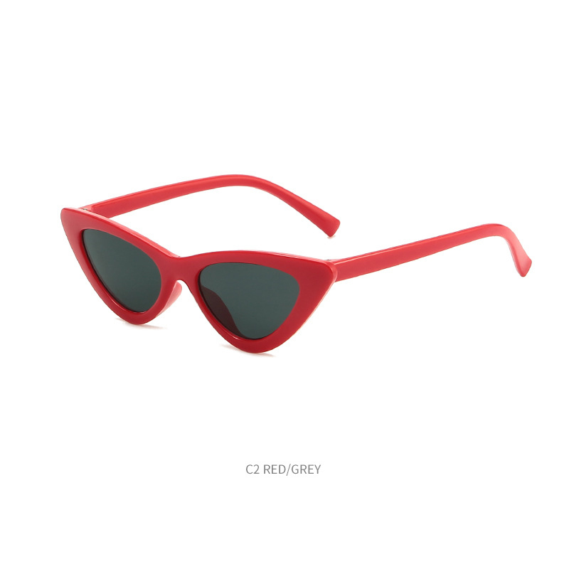 Fashion children's cartoon cat eye sunglasses candy color cute children's glasses UV protection baby sunglasses wholesale