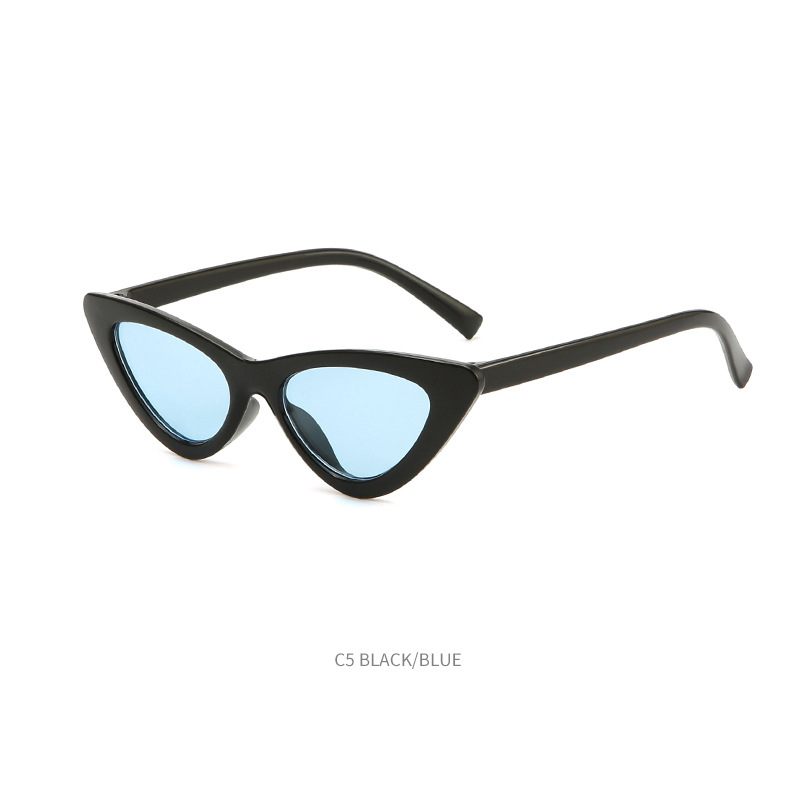 Fashion children's cartoon cat eye sunglasses candy color cute children's glasses UV protection baby sunglasses wholesale