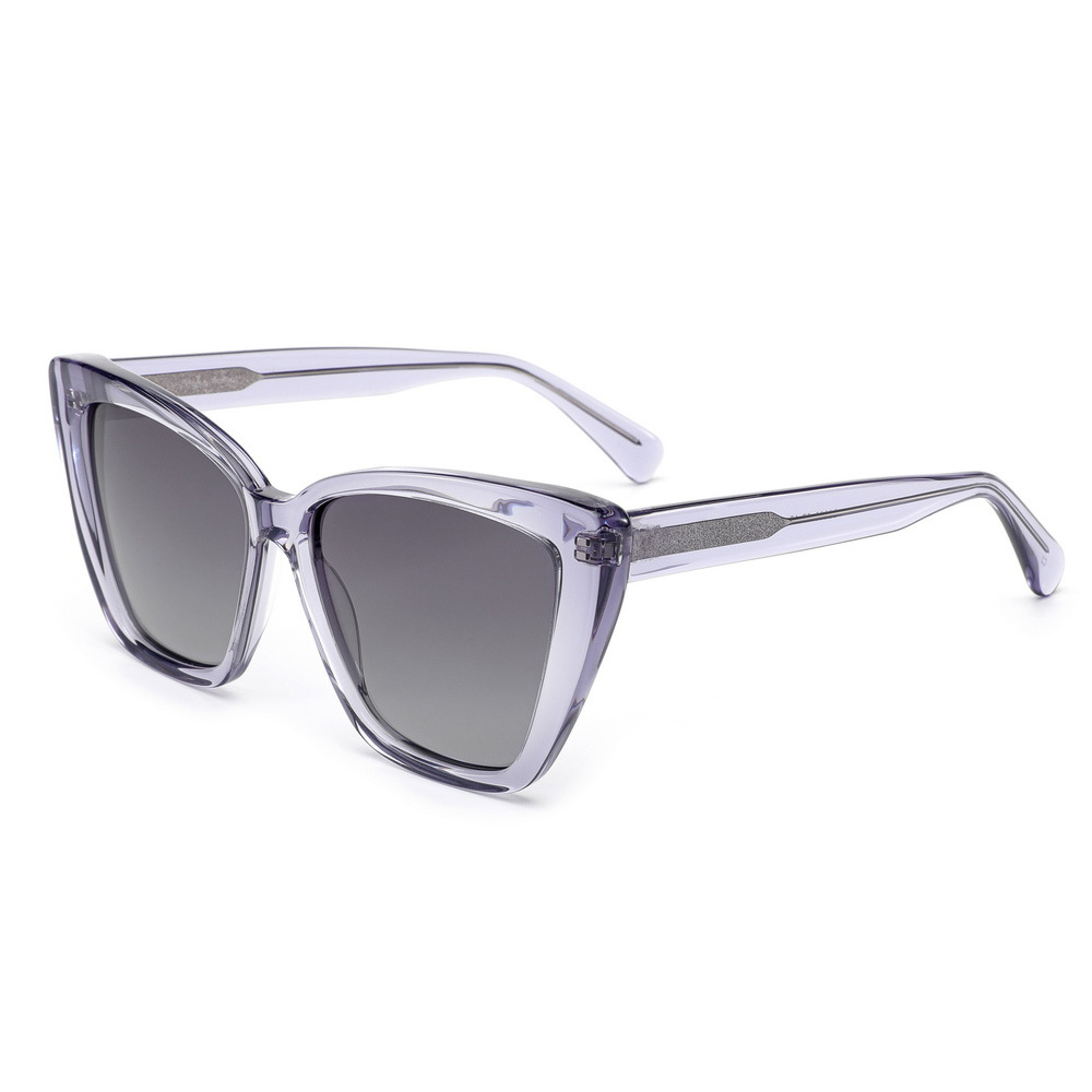 G2066 New Arrival OEM High Quality Hot Sale Acetate Frame Fashion Sunglasses PC lens UV400