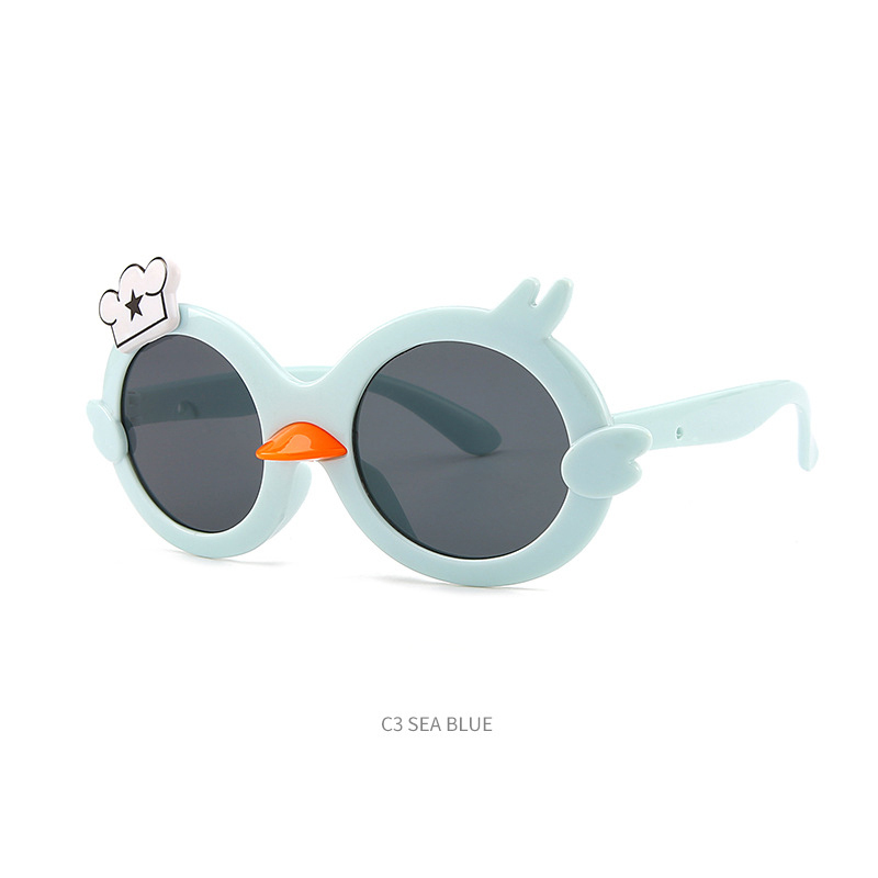 Duck-shaped sunglasses for kids Girls UV protection for boys Sun protection sunglasses for kids Fashion fashion sunglasses