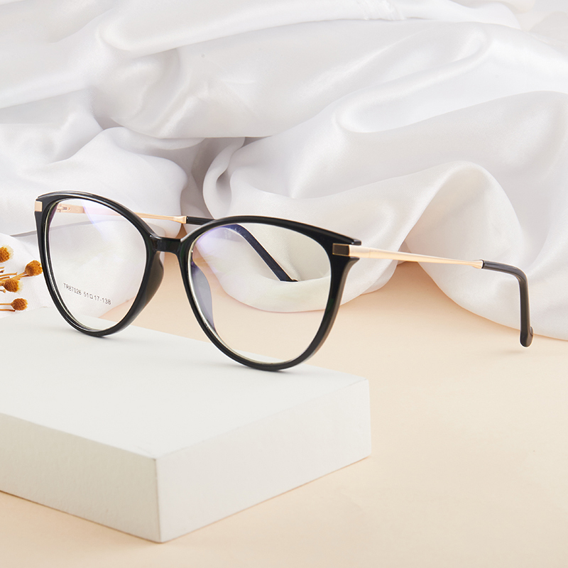 New  TR90 Eyeglasses Frames Customised Logo Anti Blue Light Glasses Frame Optical Glasses Unisex