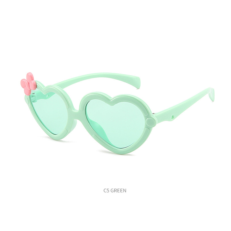 Fashion children's sunglasses girls boys UV protection sun protection love sunglasses manufacturers wholesale glasses