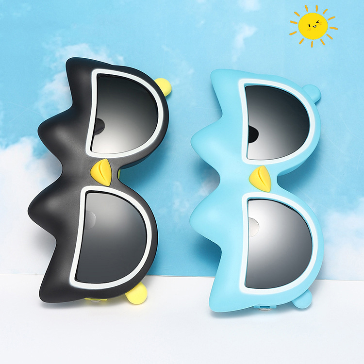 New fashion children's sunglasses UV sunglasses Kids cartoon cute sunshade sunscreen glasses
