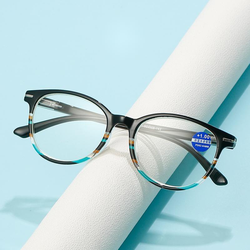 New Anti-Blue Reading Glasses Manufacturers Wholesale HD PC Spring Leg Fashion Reading Glasses for The Elderly Reading Glasses