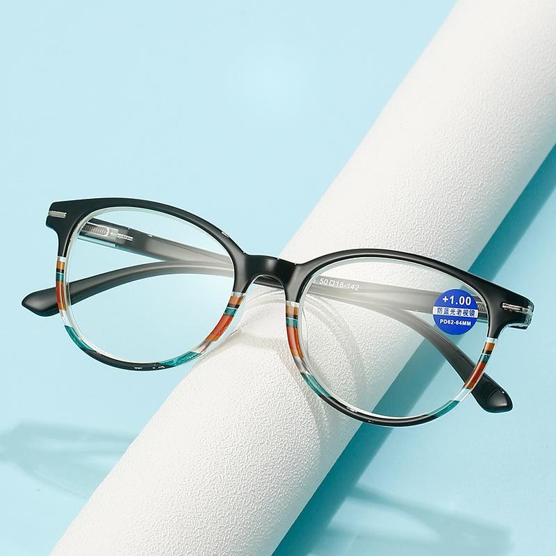 New Anti-Blue Reading Glasses Manufacturers Wholesale HD PC Spring Leg Fashion Reading Glasses for The Elderly Reading Glasses