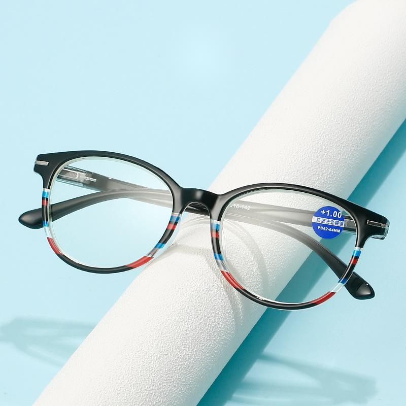 New Anti-Blue Reading Glasses Manufacturers Wholesale HD PC Spring Leg Fashion Reading Glasses for The Elderly Reading Glasses