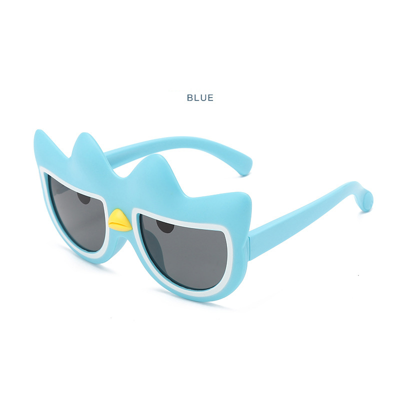 New fashion children's sunglasses UV sunglasses Kids cartoon cute sunshade sunscreen glasses