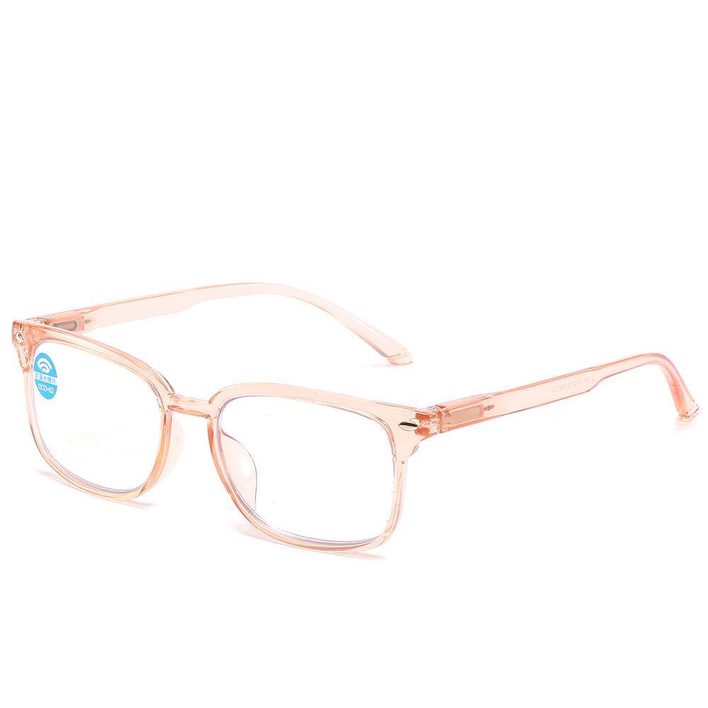 Anti-Blue Reading Glasses  Square Frame Europe and The United States PC High-Definition Reading Glasses for The Elderly