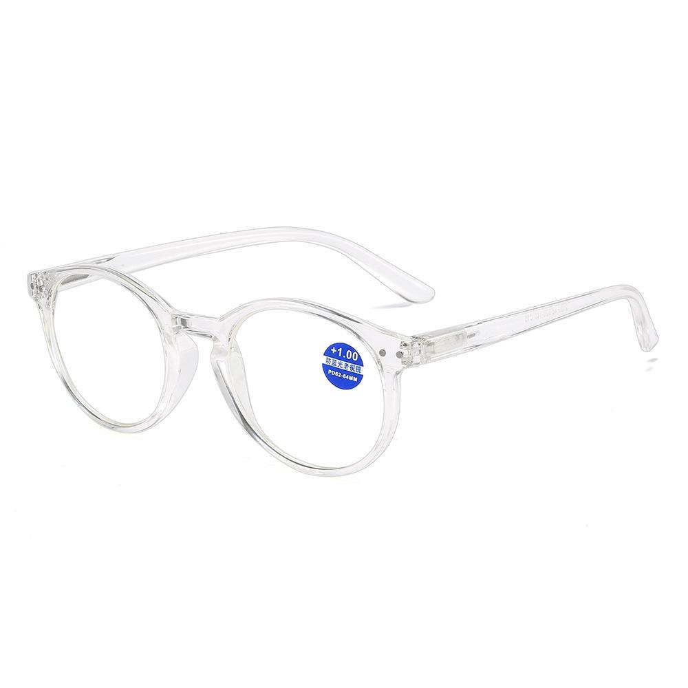 New Anti-Blue Reading Glasses Wholesale HD PC Spring Leg Comfortable Reading Glasses for Men and Women Elderly Reading Glasses