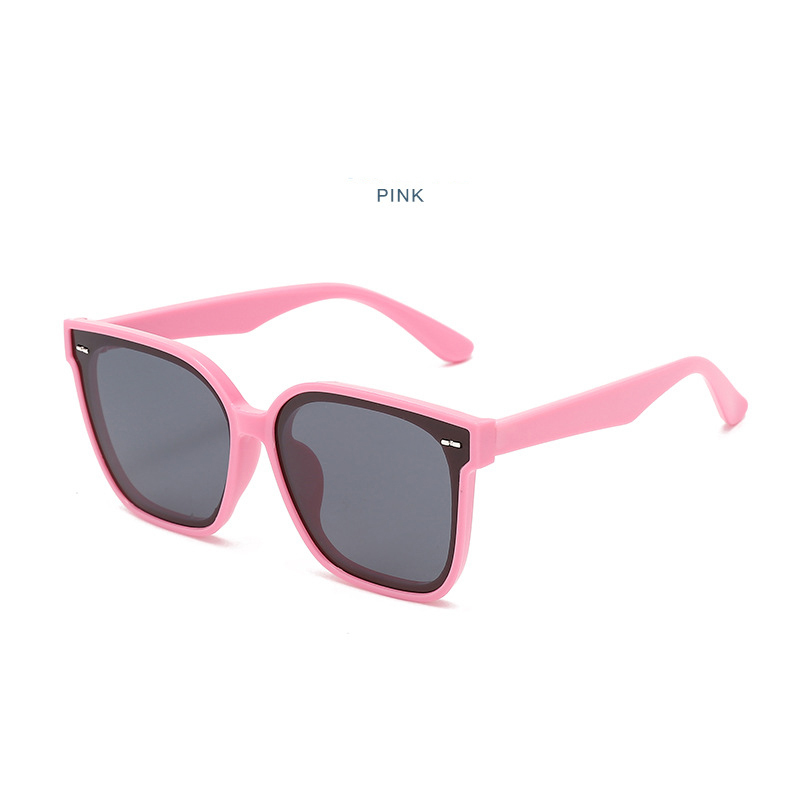 Summer new children's square sunglasses children's UV protective glasses travel shading fashion sunglasses