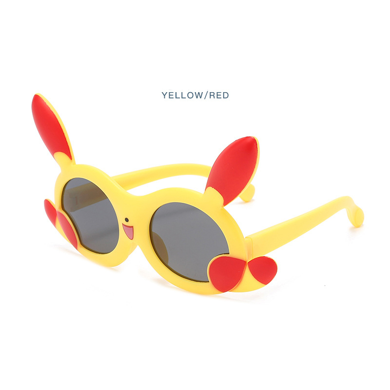 Summer new Flash Cat children's sunglasses Cartoon wind UV protection sunglasses children's sunshade glasses