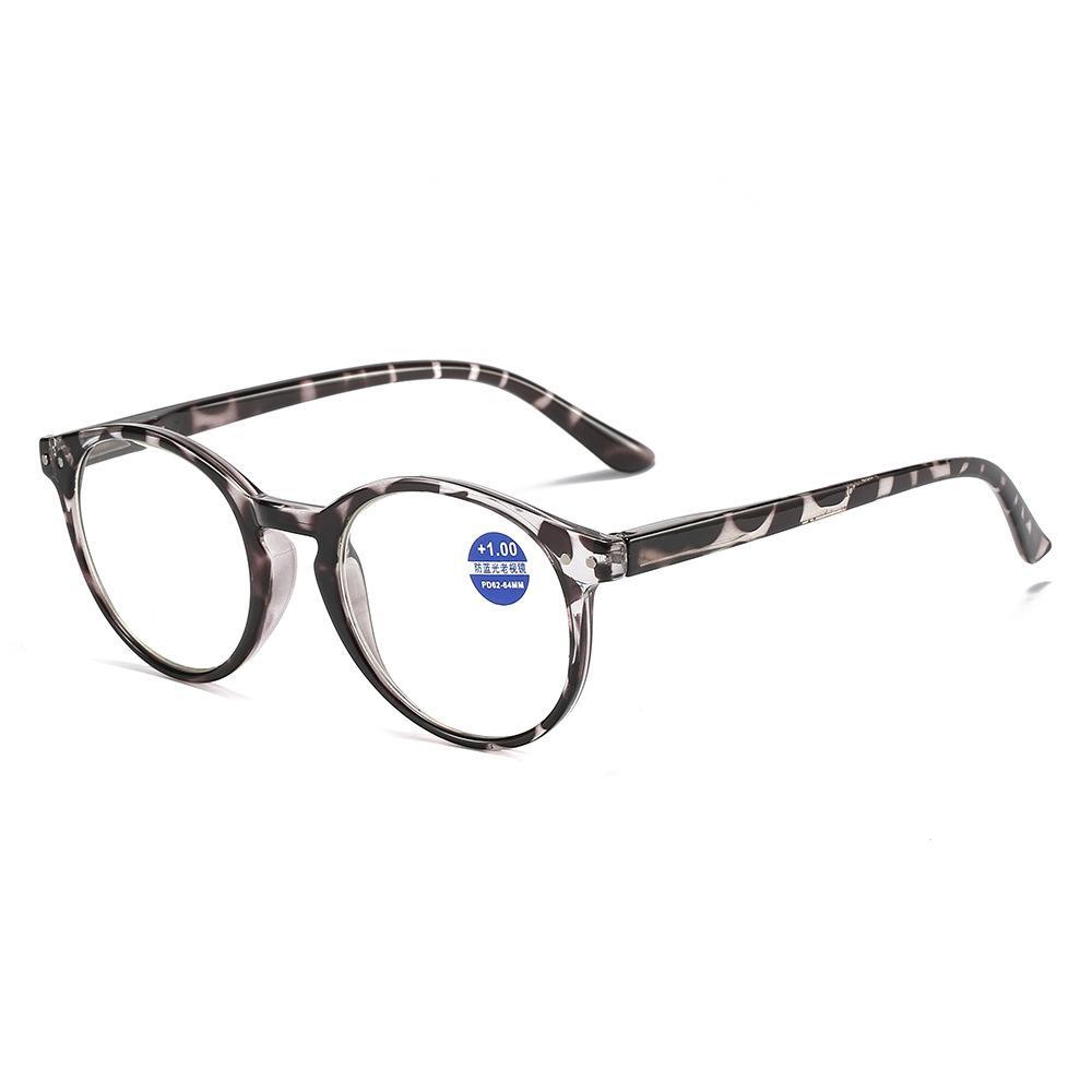 New Anti-Blue Reading Glasses Wholesale HD PC Spring Leg Comfortable Reading Glasses for Men and Women Elderly Reading Glasses
