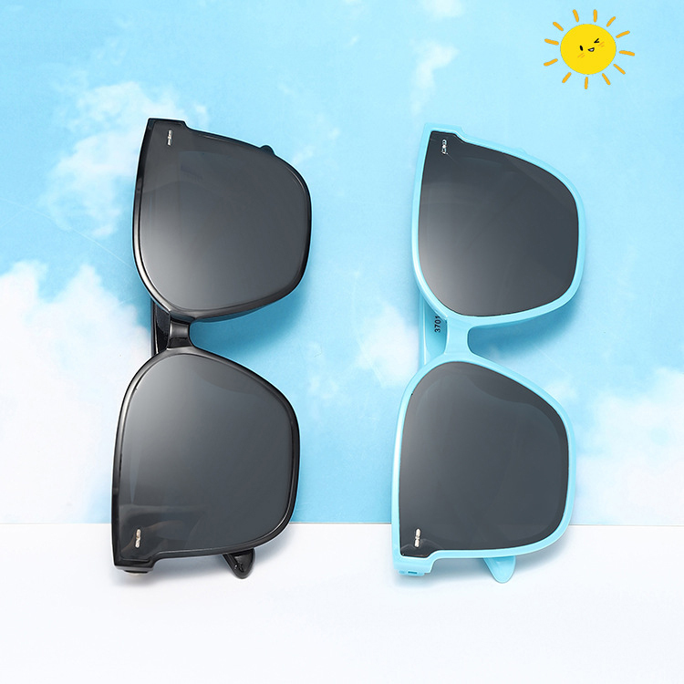 Summer new children's square sunglasses children's UV protective glasses travel shading fashion sunglasses