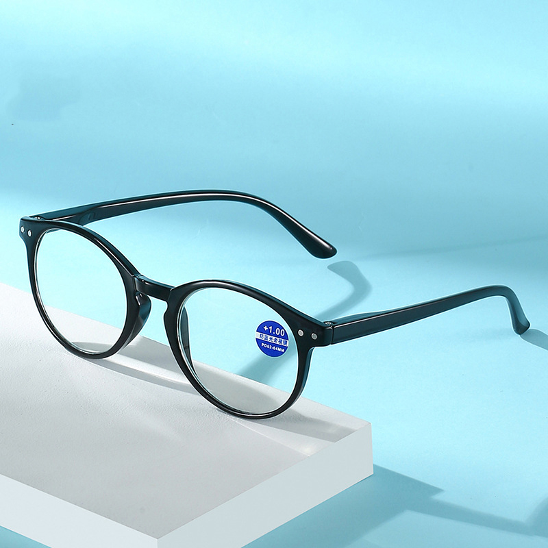 New Anti-Blue Reading Glasses Wholesale HD PC Spring Leg Comfortable Reading Glasses for Men and Women Elderly Reading Glasses